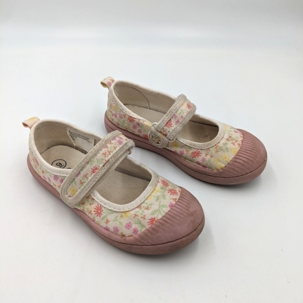 Cat & Jack Flower Sandal Shoe 9T